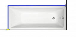 Карниз для ванны Alpen  Noemi  160x70