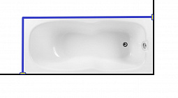 Карниз для ванны Aquanet  RIVIERA  180x80